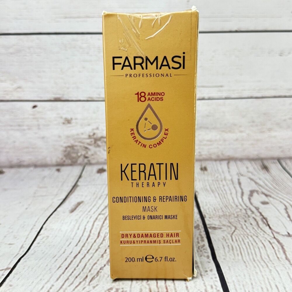 Farmasi Keratin Therapy Repairing Hair Mask 200 ml - Moisturizing Treatment